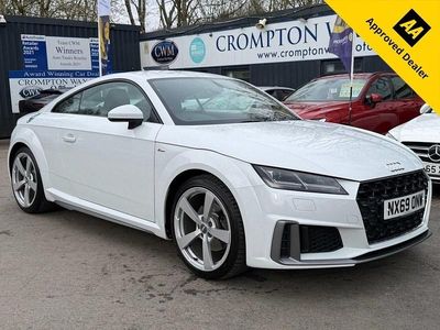 Used Audi TT S-Line 197 HP (144 kW) 2019 White Coupe