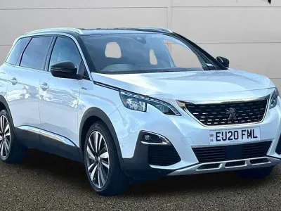 Used Peugeot 5008 Premium 131 HP (96 kW) 2020 White SUV