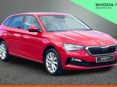 Used Skoda Scala SE L 147 HP (108 kW) 2020 Velvet red metallic Hatchback