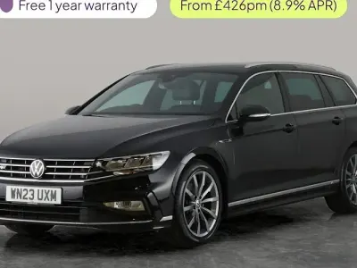 Used VW Passat R-line 150 HP (110 kW) 2023 Black Estate