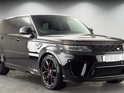 Second-hand Land Rover Range Rover Sport SVR 575 CP (422 kW) 2019 Negru SUV