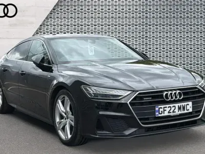 Usado Audi A7 S-Line 204 HP (150 kW) 2022 Preto Sedan