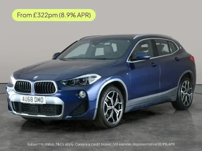 Begagnad BMW X2 M Sport 2018 Blå SUV