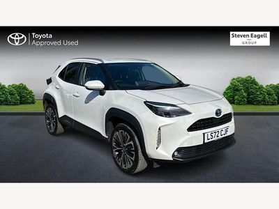Used Toyota Yaris Hybrid 2022 White Hatchback