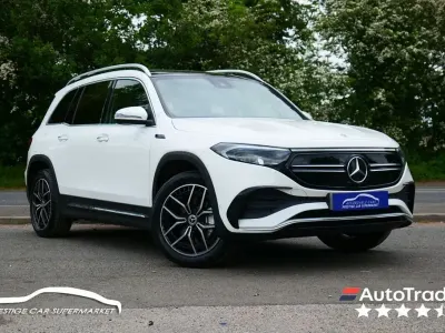 Used Mercedes EQB350 AMG line 214 kW (292 HP) 2022 White SUV