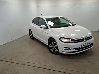 Used VW Polo Match 95 HP (69 kW) 2020 White Hatchback