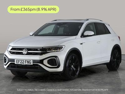 White Used 2022 VW T-Roc R-line SUV | £22,671 (Fair price)