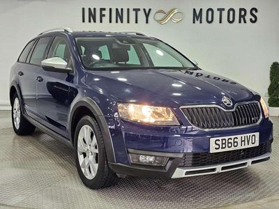 Used Skoda Octavia Scout Scout 4x4 2016 Blue Estate