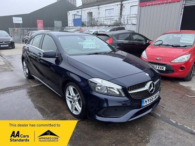 Used Mercedes A180 AMG line 2016 Blue Hatchback