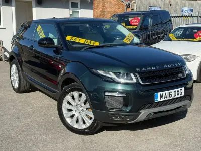 Used Land Rover Range Rover evoque SE 2016 Green Coupe