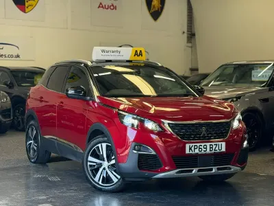 Used Peugeot 3008 GT-line 130 HP (95 kW) 2019 Red SUV