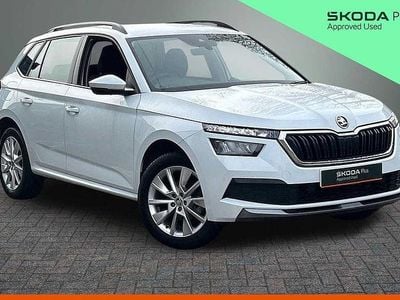 Used Skoda Kamiq SE 70 HP (51 kW) 2023 Moon white metallic SUV