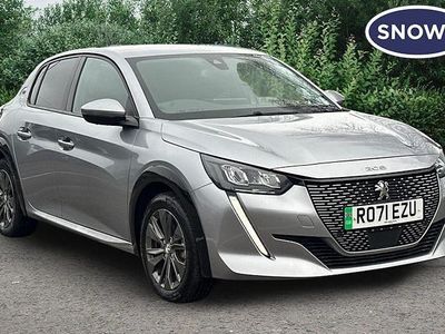 Used Peugeot e-208 Allure Premium 100 kW (136 HP) 2021 Cumulus grey Hatchback