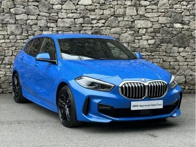 Used BMW 118 M Sport 148 HP (108 kW) 2020 Blue Hatchback