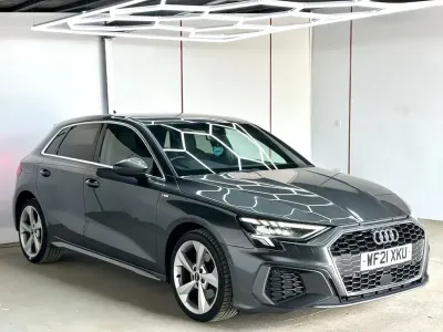 Used Audi A3 Sportback S-Line 2021 Grey Hatchback