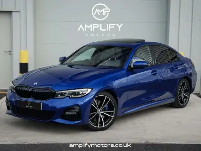 Used BMW 320e M Sport 2021 Blue Sedan