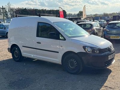 Begagnad VW Caddy Startline 75 HK (55 kW) 2013 Vit Minibuss
