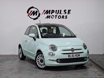 Usado Fiat 500 Lounge 69 HP (50 kW) 2016 Verde Citadino