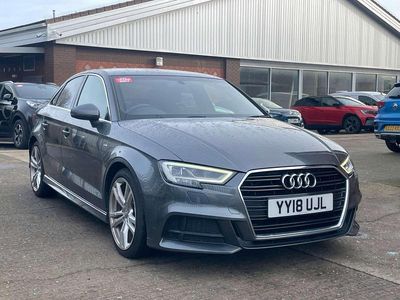 Used Audi A3 S-Line 2018 Grey Sedan