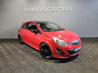 Begagnad Vauxhall Corsa Edition 2013 Röd Halvkombi