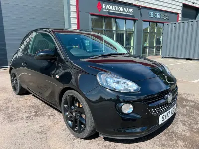 Used Vauxhall Adam S 70 HP (51 kW) 2017 Black Hatchback