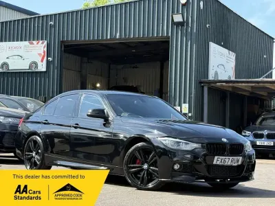 Używany BMW 320 M Sport 190 KM (139 kW) 2017 Czarny Sedan/Limuzyna