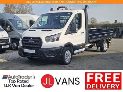 Used Ford Transit 130 HP (95 kW) 2020 White Cabriolet