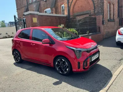 Used Kia Picanto GT-Line 68 HP (50 kW) 2025 Red Hatchback