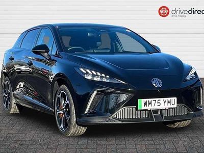 New MG MG4 EV 2025 Black Hatchback