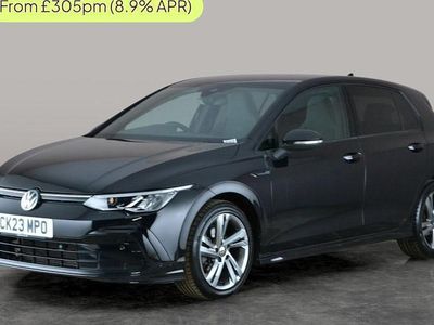 Used VW Golf VIII R-line 150 HP (110 kW) 2023 Black Hatchback
