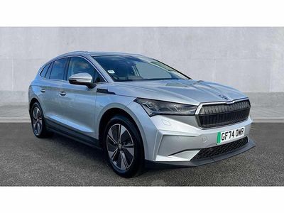 Used Skoda Enyaq iV 154 kW (210 HP) 2024 Brilliant silver metallic SUV