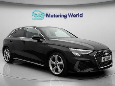 Used Audi A3 Sportback S-Line 110 HP (80 kW) 2021 Black Hatchback