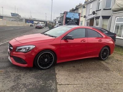 Used Mercedes CLA220 AMG line 2018 Red Sedan