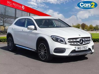 Used Mercedes GLA180 AMG line 120 HP (88 kW) 2019 White SUV
