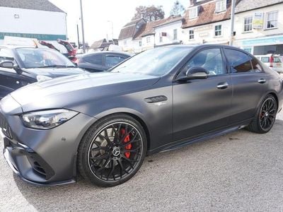 Grey Used 2024 Mercedes C63 AMG Premium Plus Sedan | £66,000