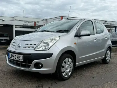 Used Nissan Pixo N-TEC 68 HP (50 kW) 2010 Silver Hatchback