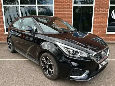 Used MG MG3 Exclusive 106 HP (77 kW) 2022 Black Hatchback