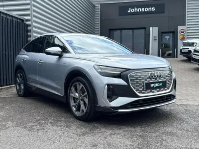 Used Audi Q4 Sportback e-tron Comfort 147 kW (201 HP) 2021 Grey SUV