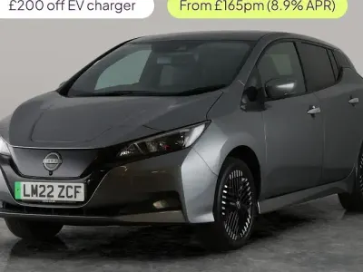 Used Nissan Leaf N-Connecta 160 kW (218 HP) 2022 Grey Hatchback