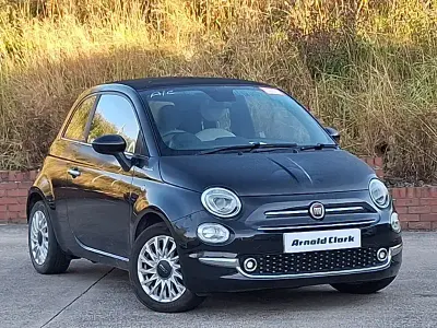 Used Fiat 500C Dolcevita 70 HP (51 kW) 2021 Black Cabriolet