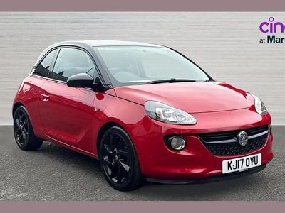 Used Vauxhall Adam 68 HP (50 kW) 2017 Red Hatchback