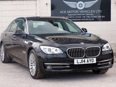 Used BMW 730L Luxury Line 258 HP (189 kW) 2014 Black Sedan