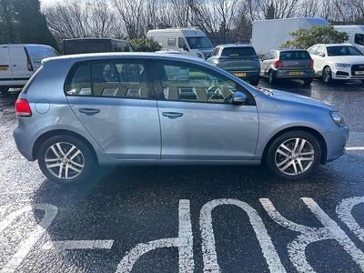 Used VW Golf VI SE 160 HP (117 kW) 2010 Blue Hatchback