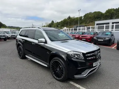 Used Mercedes GLS63 AMG 577 HP (424 kW) 2016 Black SUV