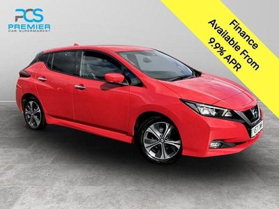 Used Nissan Leaf Tekna 110 kW (150 HP) 2022 Red Hatchback