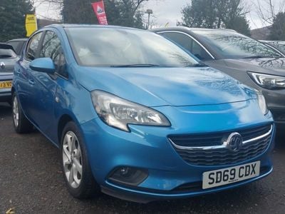 Used Vauxhall Corsa 90 HP (66 kW) 2019 Blue Hatchback