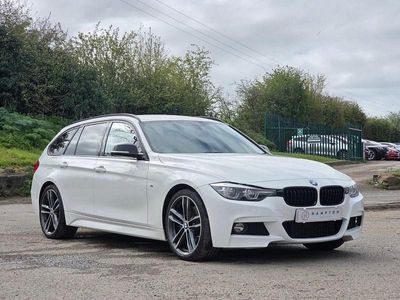 Begagnad BMW 320 M Sport 2017 Vit Kombi