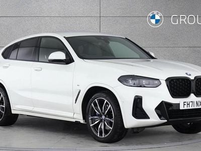 White Used 2022 BMW X4 M Sport SUV | £32,825 (Good price)