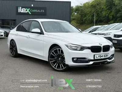 Used BMW 318 Sport Line 2014 White Sedan