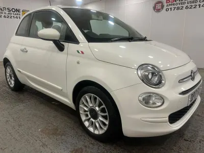 Used Fiat 500 Pop Star 69 HP (50 kW) 2017 White Hatchback